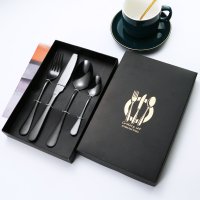 Black 4-Piece Gift Box Set